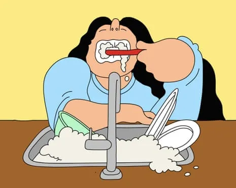 Should Our Housemate Cease Cleaning Their Teeth at the Kitchen Basin?